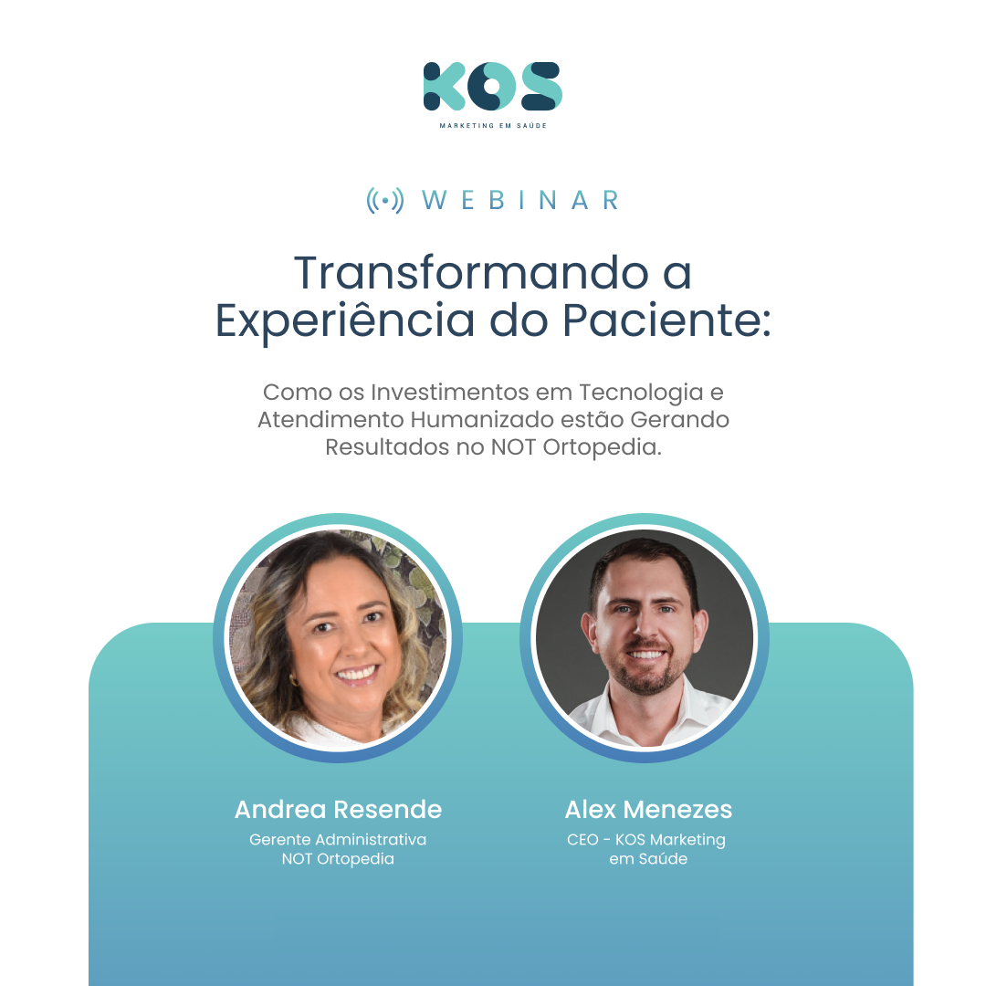 [WEBINAR] Transformando a experiência do paciente: tecnologia e atendimento humanizado