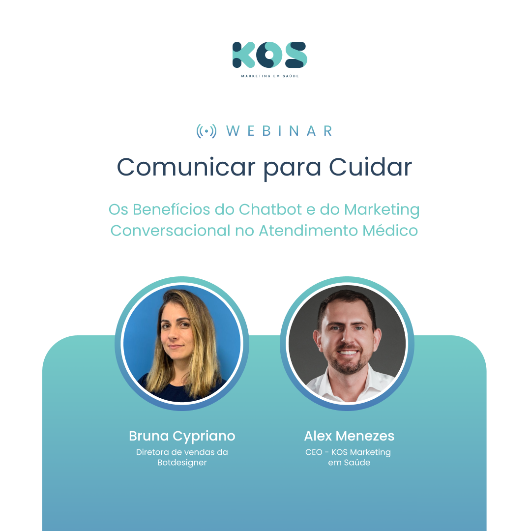 [WEBINAR] Os Benefícios do Chatbot e do Marketing Conversacional no Atendimento Médico