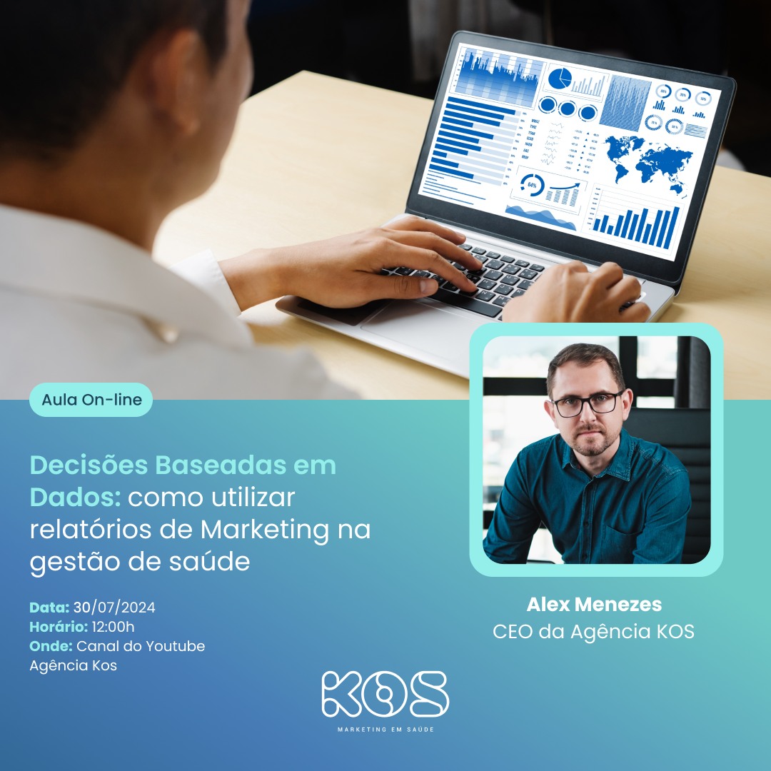 Aula on-line: Como Utilizar Relatórios de Marketing na Gestão de Saúde