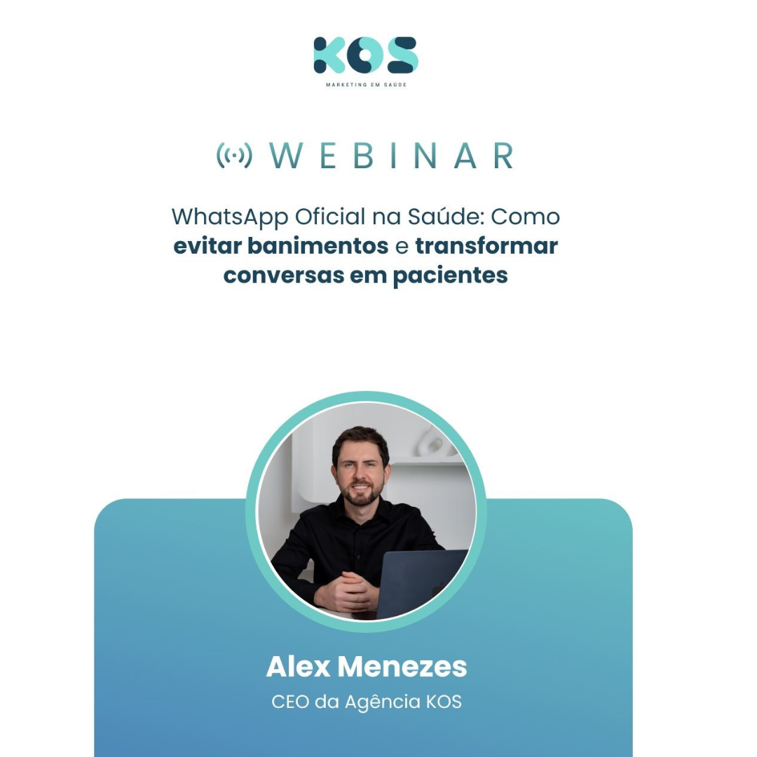 [WEBINAR] WhatsApp API Oficial na Saúde